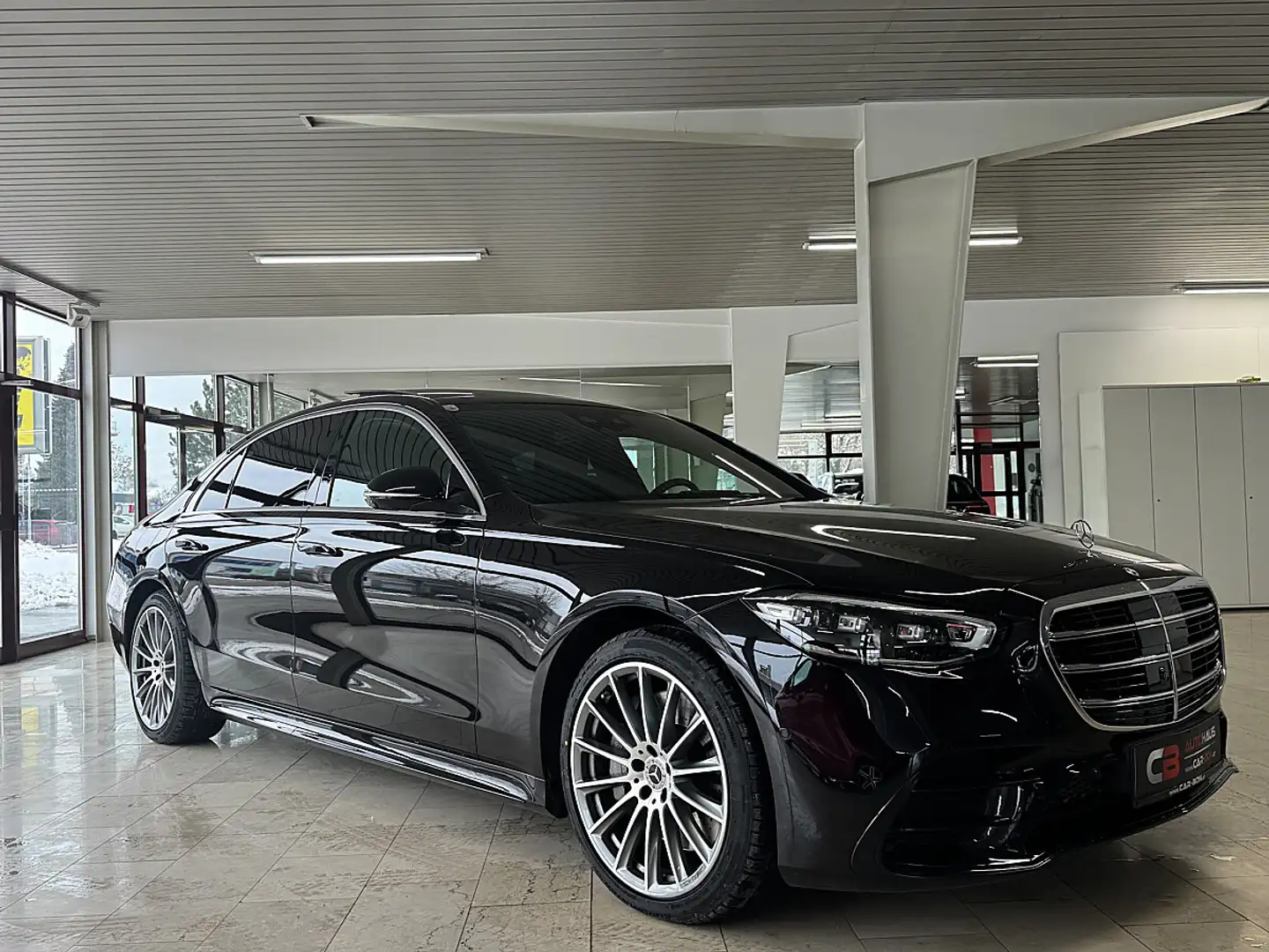 Mercedes-Benz S 350 d lang 4MATIC Aut. AMG Schwarz - 1