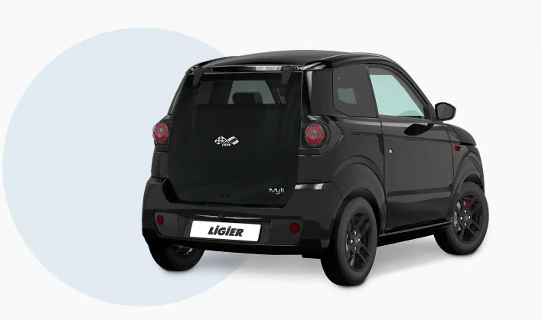 Ligier Myli Brommobiel I.DEAL | deBrommobielkoning - Superdeal Negru - 2