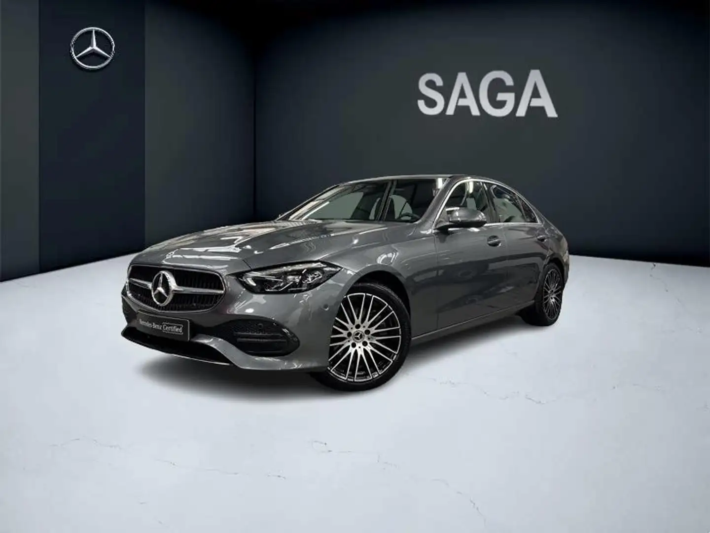 Mercedes-Benz C 200 d Berline Luxury Line Gris - 1