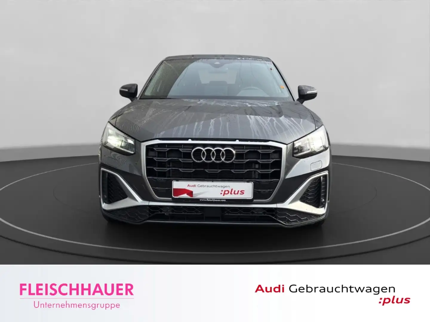 Audi Q2 35 TFSI S line 1.5 Matrix+AHK+Nappa+APP+PDC+''18 Grau - 2