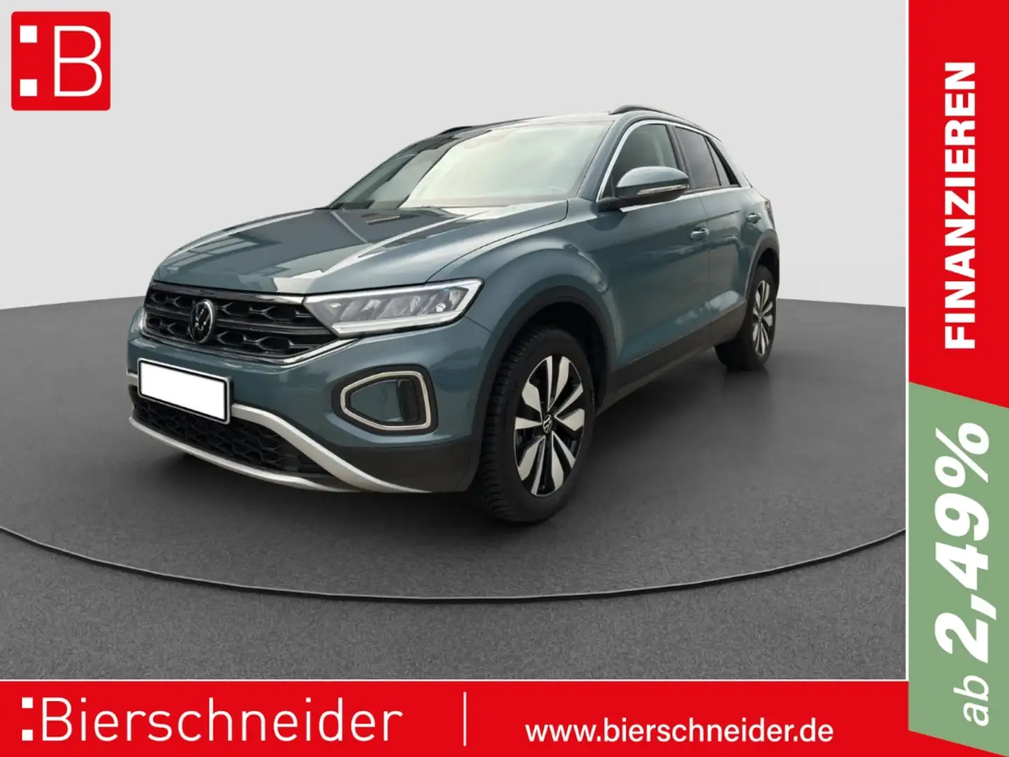 Volkswagen T-Roc 2.0 TDI Move AHK NAVI LED SHZ Blau - 1