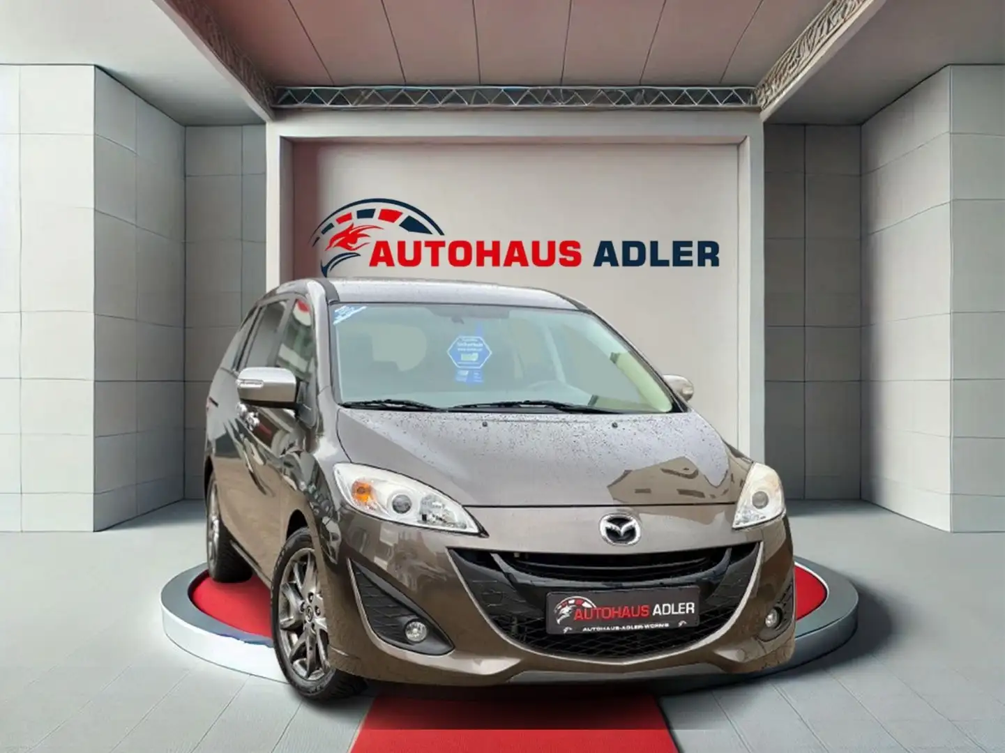 Mazda 5 2.0 Sendo*1HD*7SITZ*AUTO*ORG.58TKM*SH*NAV*KAME Brun - 1