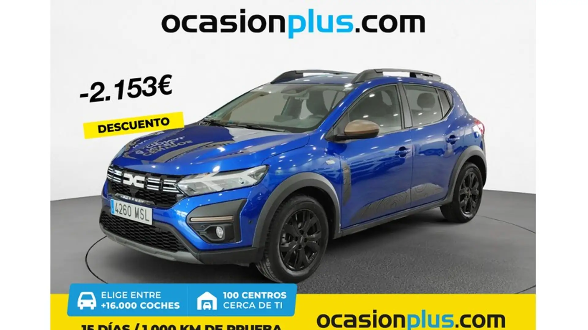 Dacia Sandero Stepway TCe Extreme Go 81kW Bleu - 1