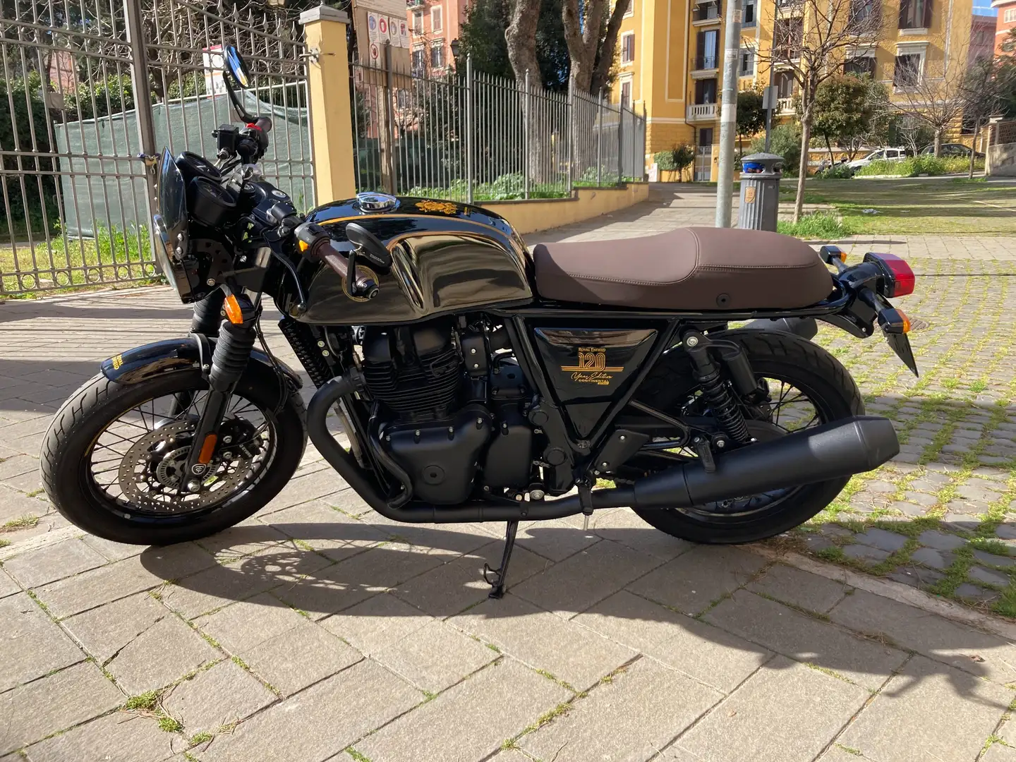 Royal Enfield Continental GT 120th anniversary edition Nero - 1