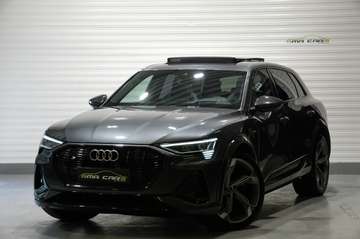 E-Tron S 96 kWh  Quattro S line-Navi-Airco-Leder-Led-Pano-360c-Keyless-Garantie