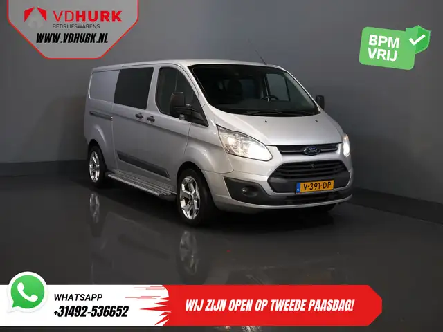 Ford Transit Custom 2.2 TDCI Trend Dubbel Cabine DC L2 BPM VRIJ! NL Au