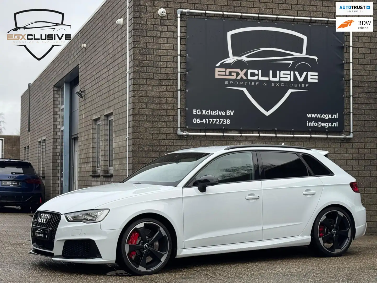 Audi RS3 Sportback 2.5 TFSI RS Quattro Pro Line Plus ACC/Ca Alb - 1