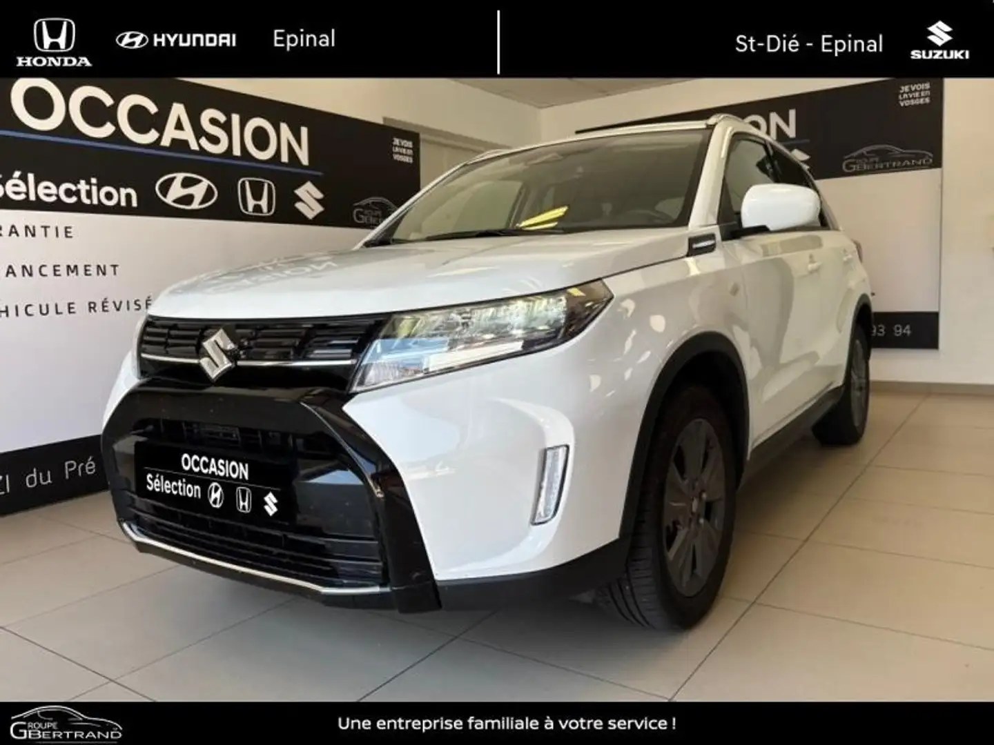Suzuki Vitara 1.5 Dualjet Hybrid 115ch Privilège Auto Allgrip MY Blanc - 1