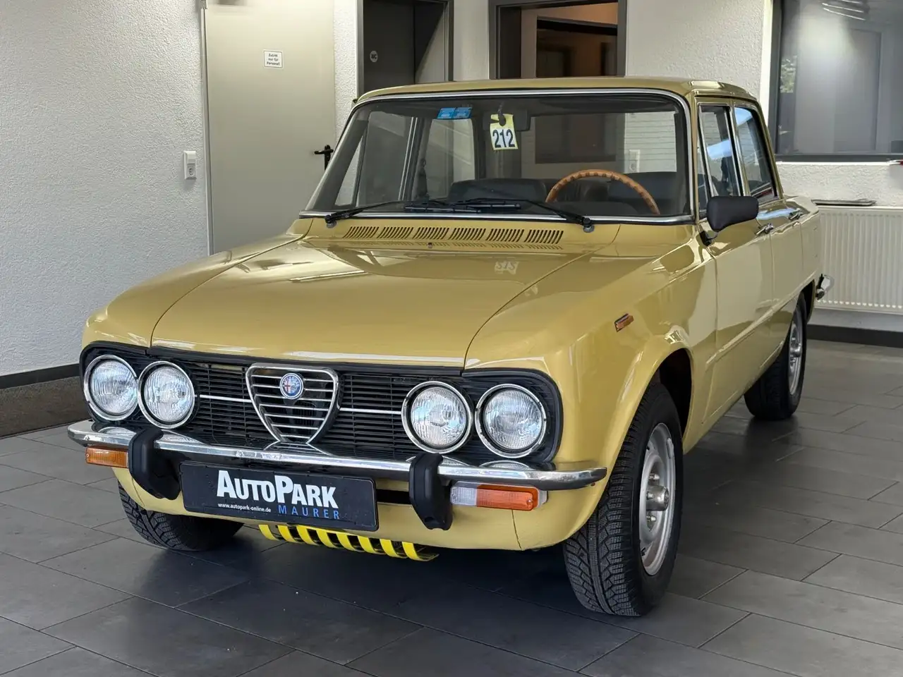 Alfa Romeo Giulia Nuova Super TÜV, H-Kennzeichen neu, foto 2