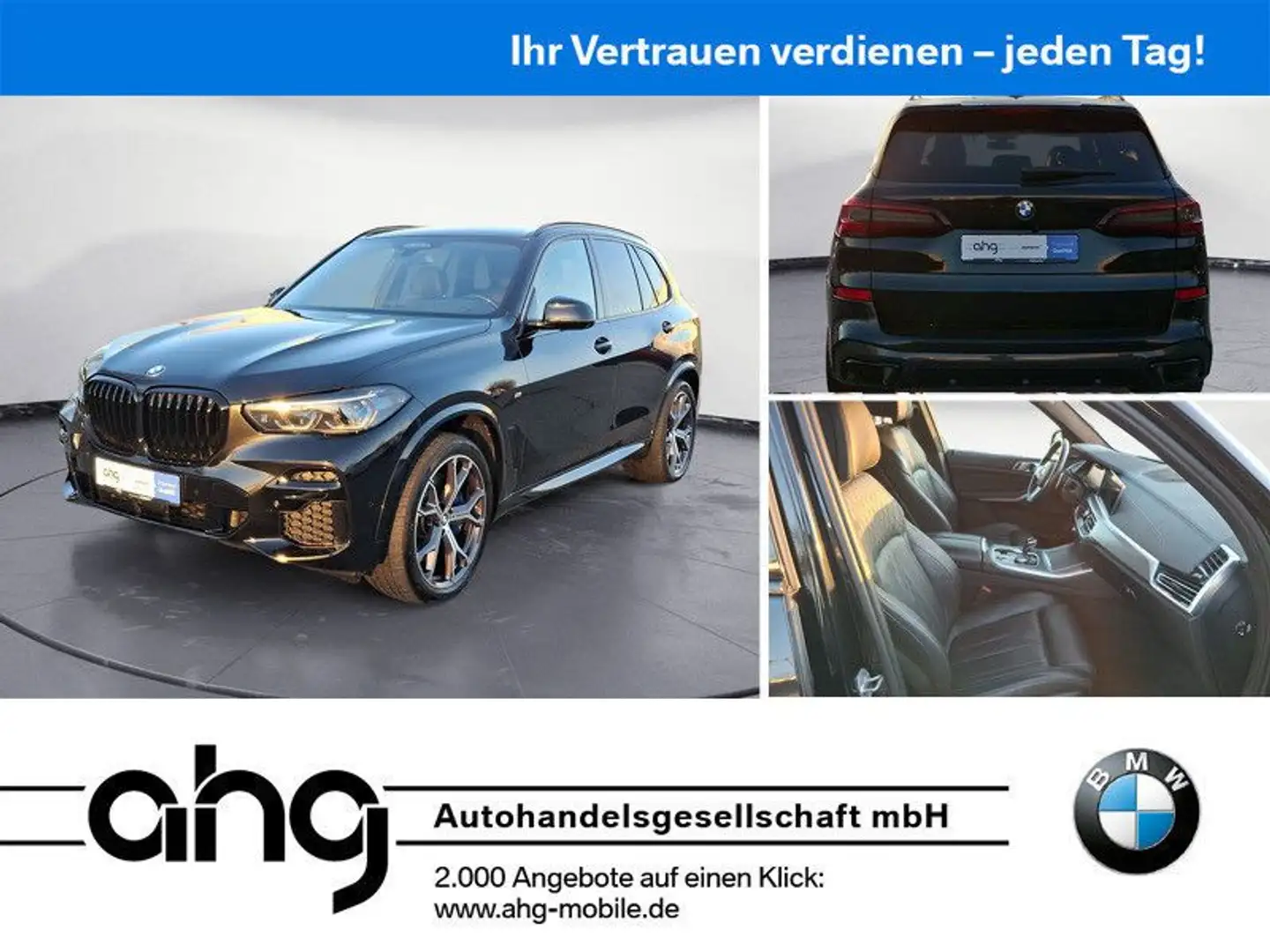 BMW X5 xDrive40d M Sportpaket Innovationsp. Panorama Schwarz - 1