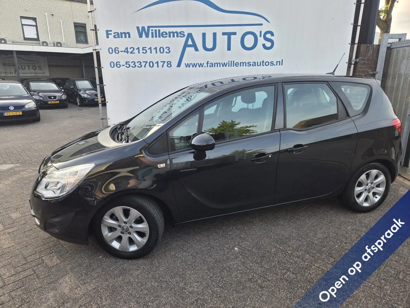 Opel Meriva 1.4 Turbo Berlin Zwart - 1