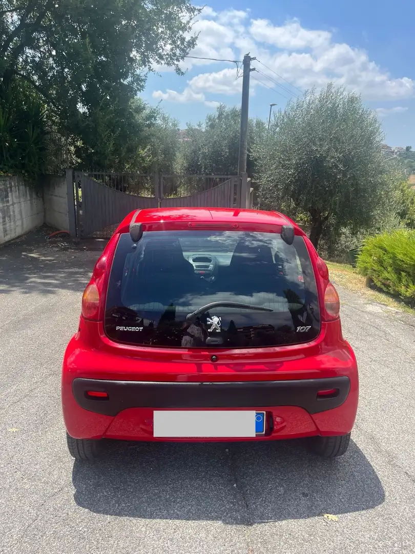 Peugeot 107 sweet years edition Rood - 2
