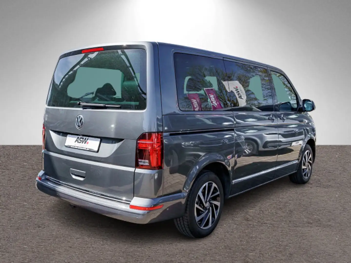 Volkswagen T6.1 Multivan Highline 2.0 TDI DSG LED NAVI AHK Grau - 2