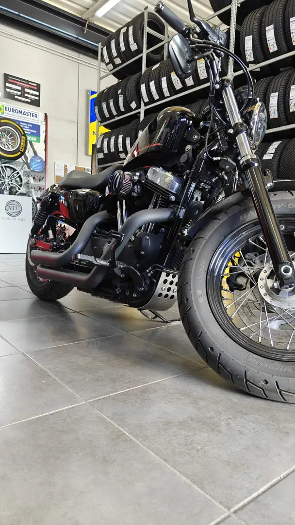 Harley-Davidson XL 1200 Forty Eight 48 Fekete - 2