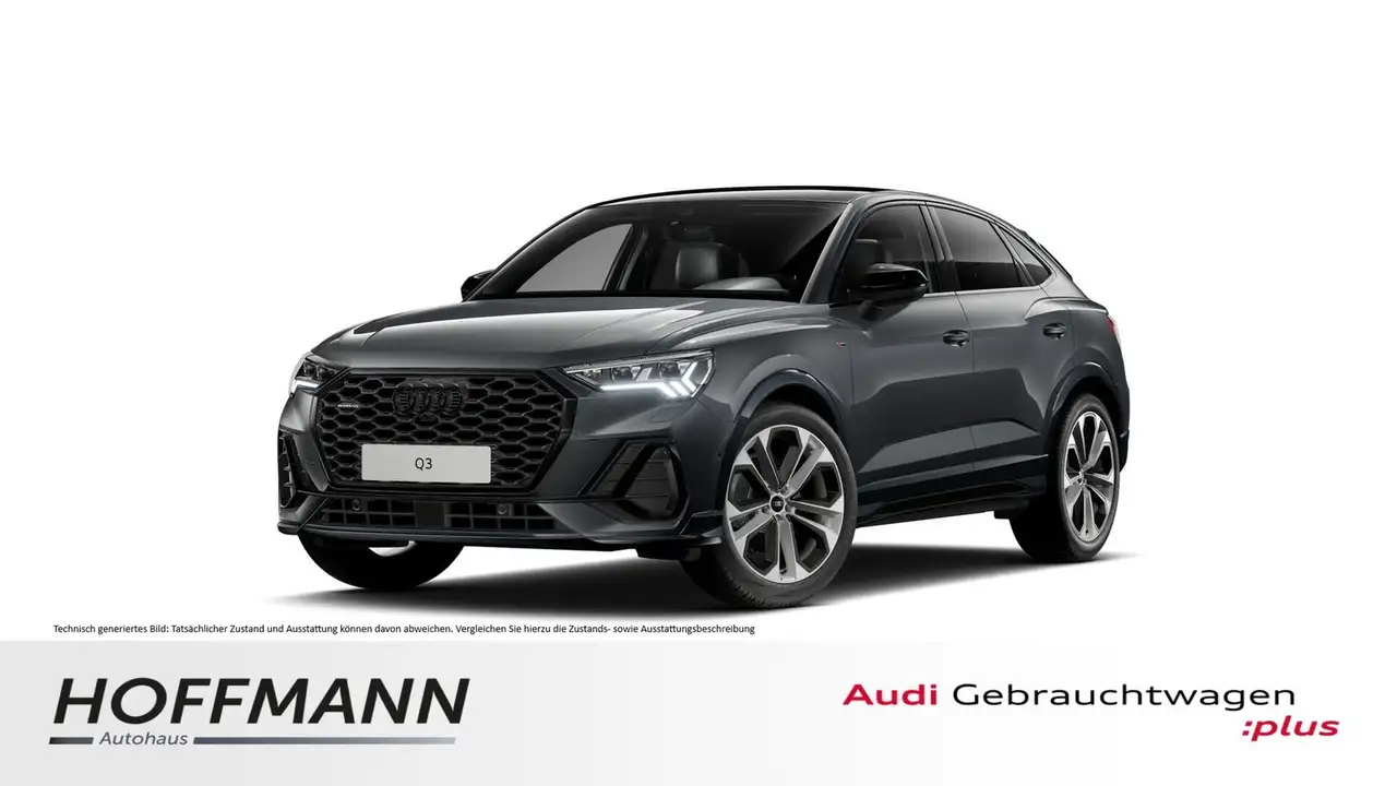 Audi Q3 Sportback 40 TFSI q. S line AHK+Pano+Matrix — photo 1 of 5