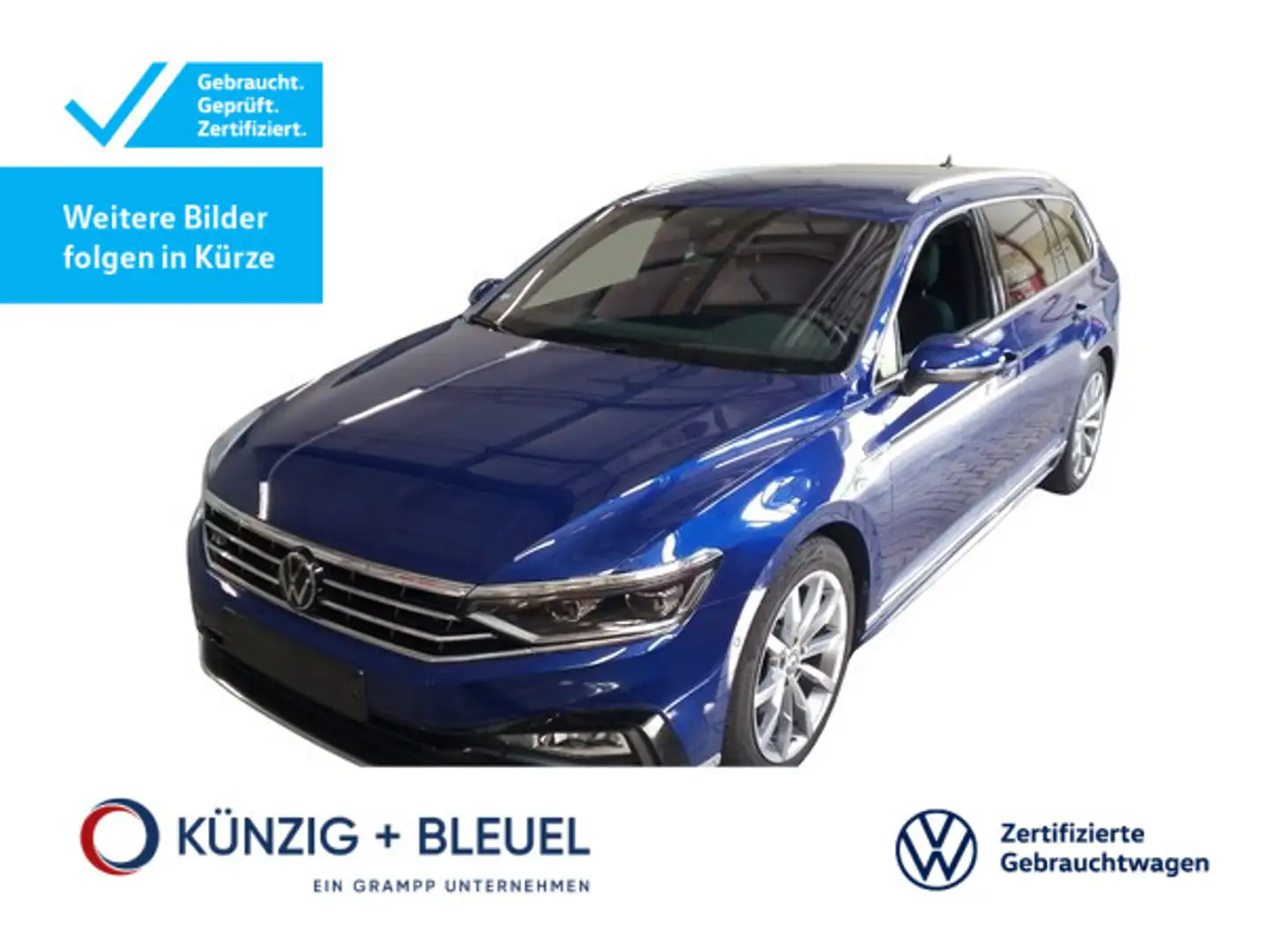 Volkswagen Passat Variant R-Line 2,0 TDI 200PS*DSG*Nav*Lede Blau - 1