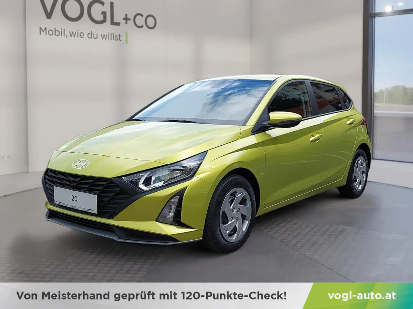 Hyundai i20 GO 1.2 79PS MPI Grün - 1