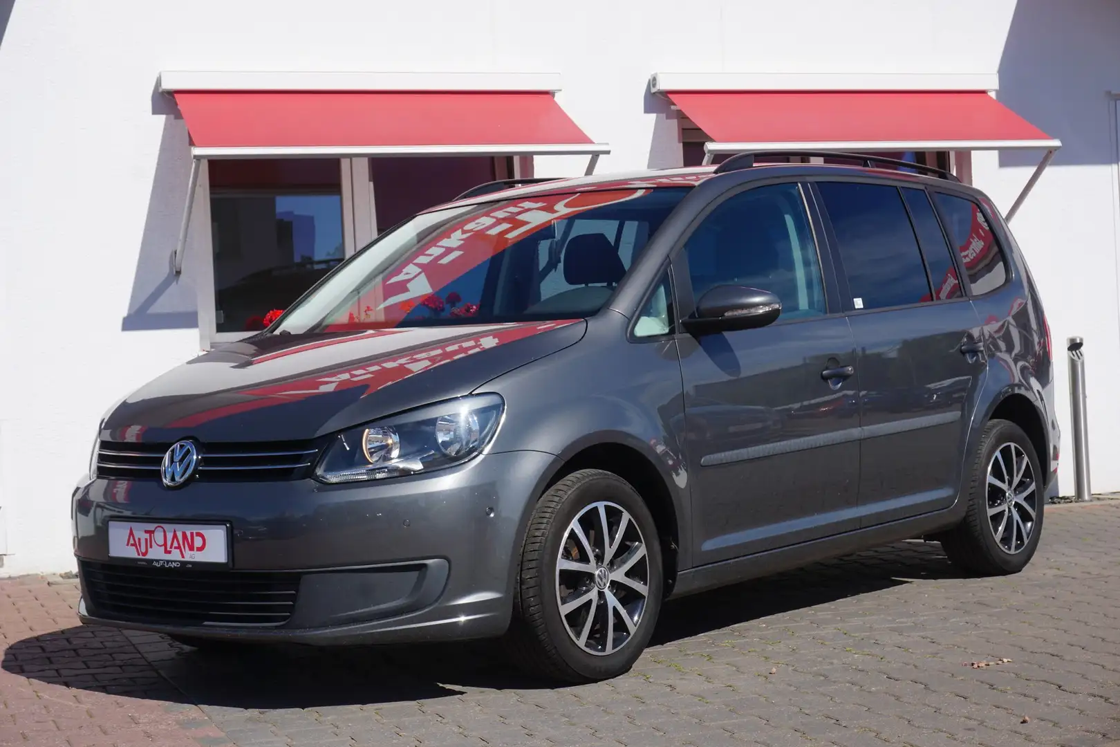 Volkswagen Touran 1.2 TSI Navi 7-Sitzer AHK PDC Gris - 2