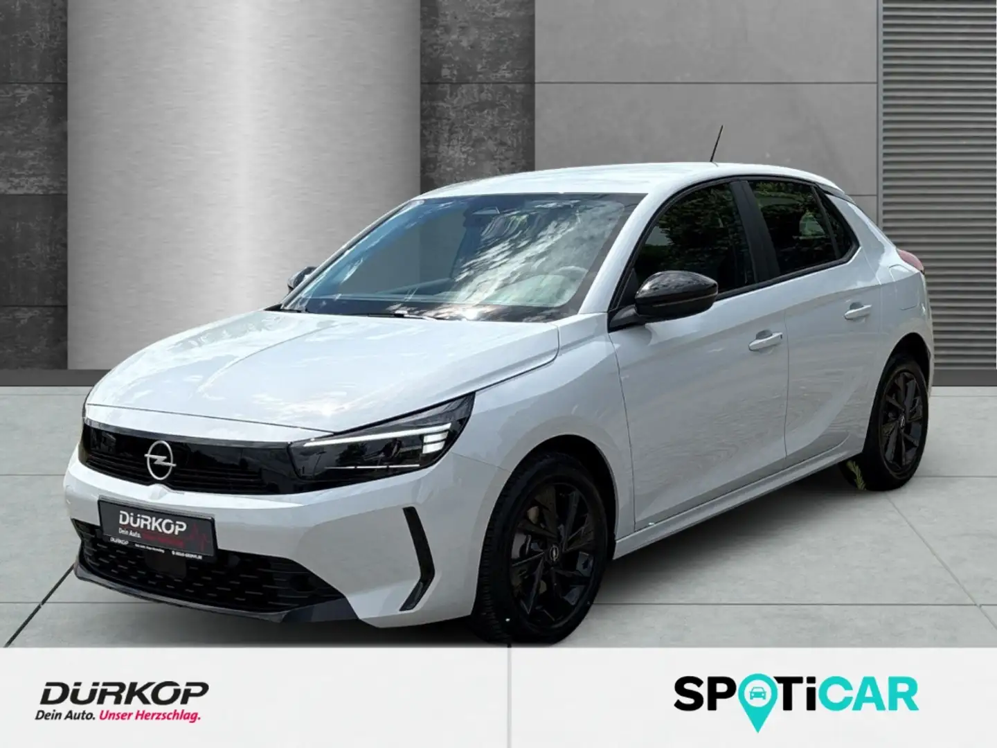 Opel Corsa Edition Komfort-Paket Alu Allwetter LED Apple CarP Wit - 1