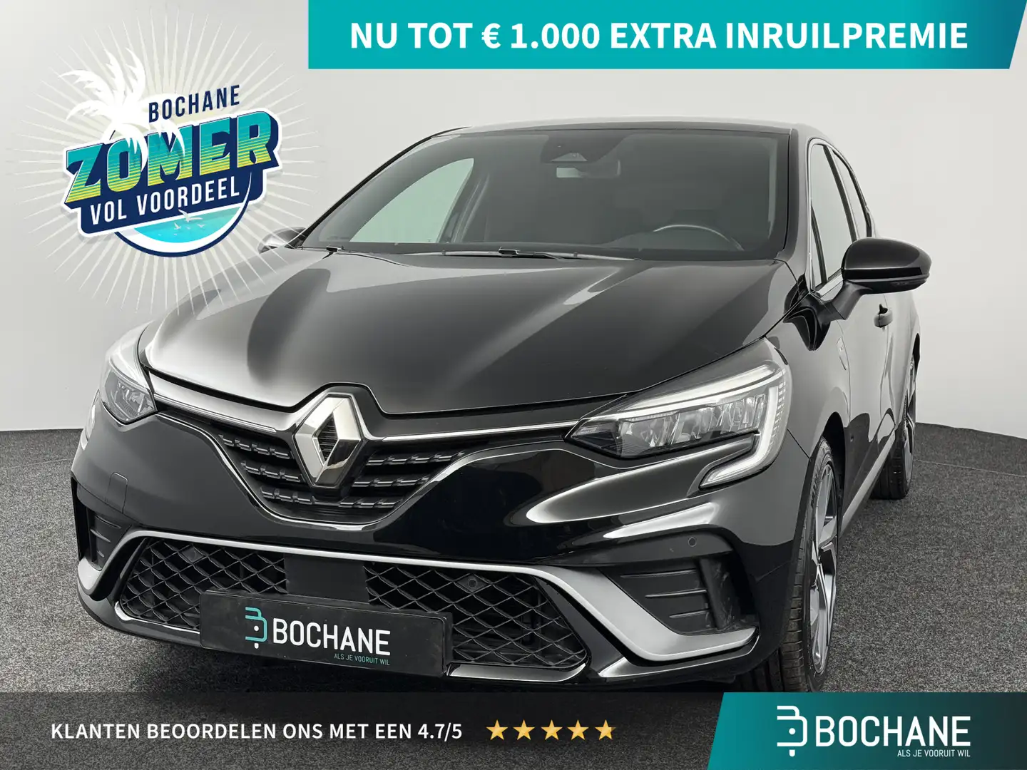 Renault Clio 1.6 E-Tech Hybrid 140 R.S. Line | Navigatie | Acht Zwart - 1