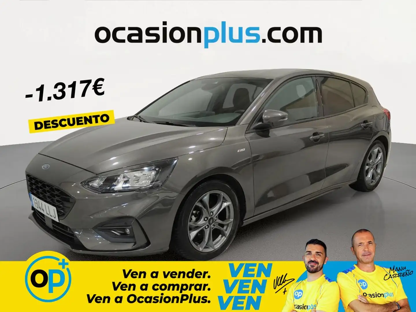 Ford Focus 1.0 Ecoboost MHEV ST Line 125 Gris - 1