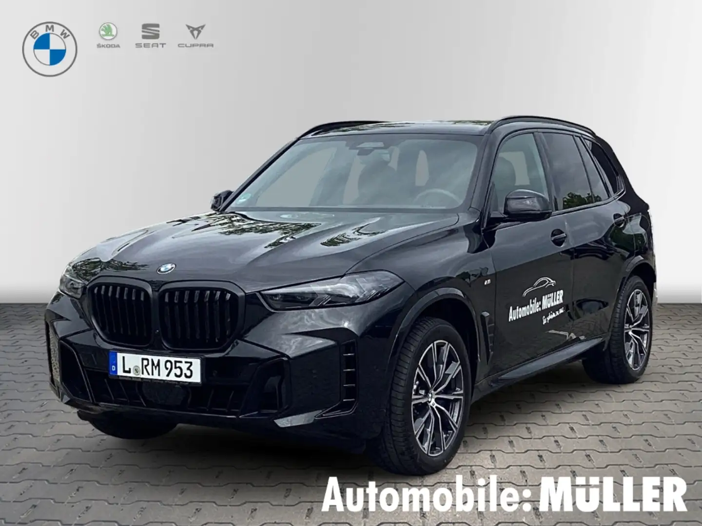 BMW X5 xDrive 30d M Sport Navi Klima AHK Pano HuD RFK Mas Negro - 1