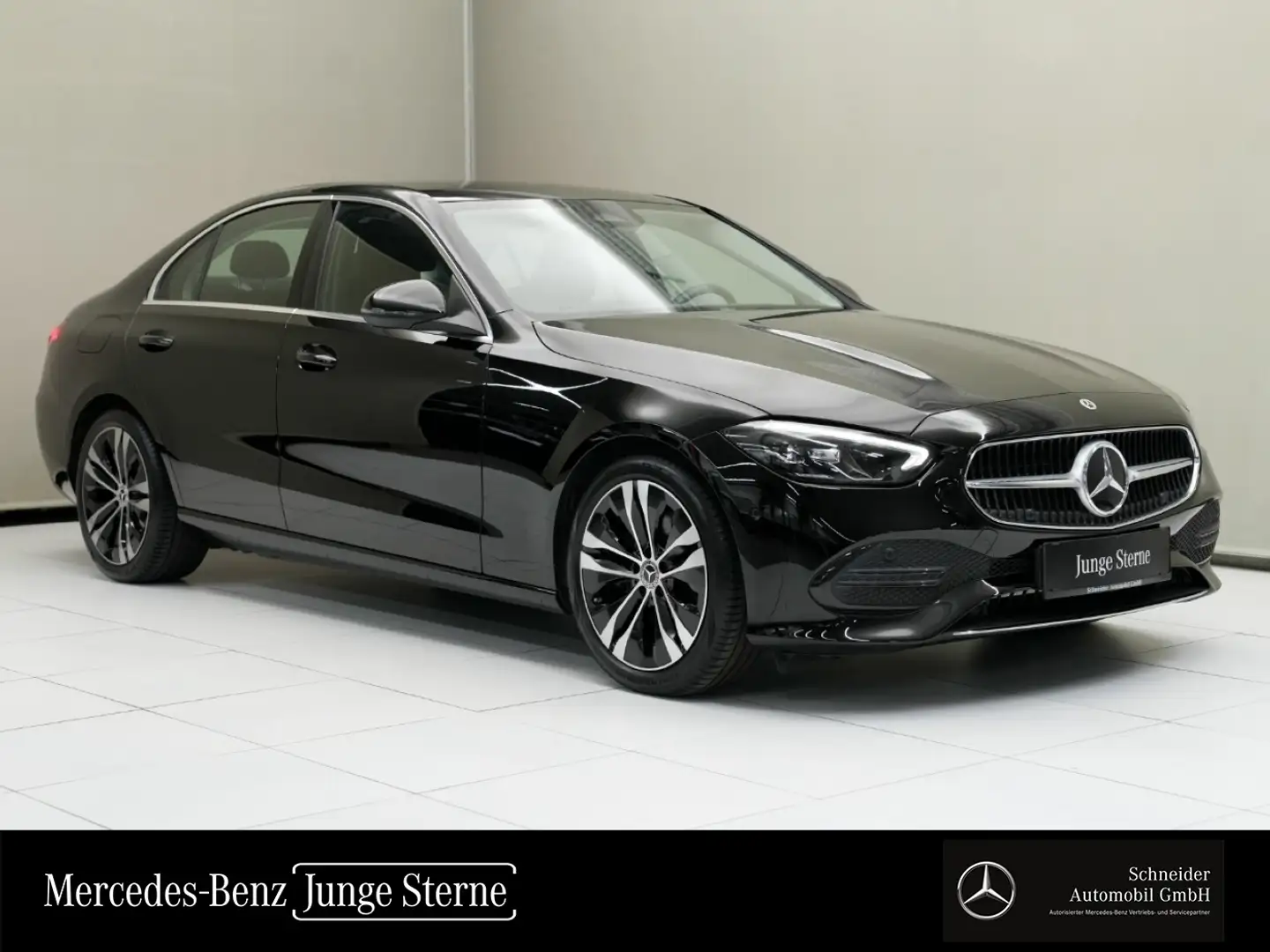 Mercedes-Benz C 200 LM KAM SpurW ParkAss. SpurH KlimaA LED Fekete - 1