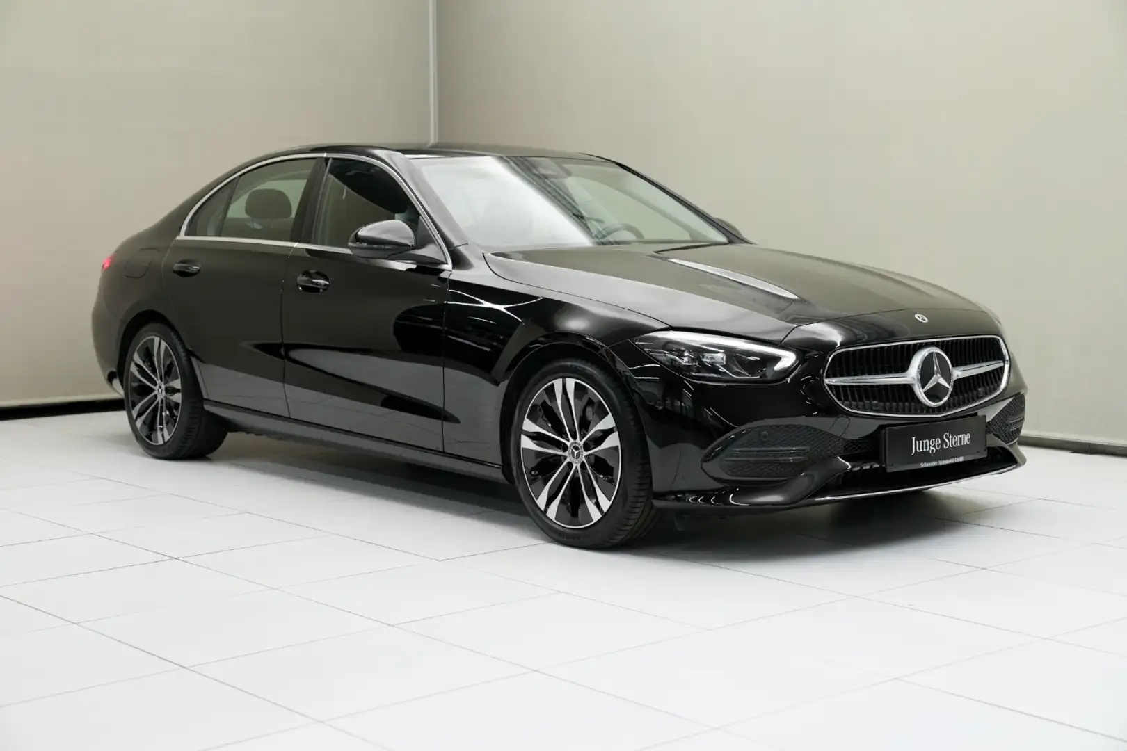 Mercedes-Benz C 200 LM KAM SpurW ParkAss. SpurH KlimaA LED Fekete - 2