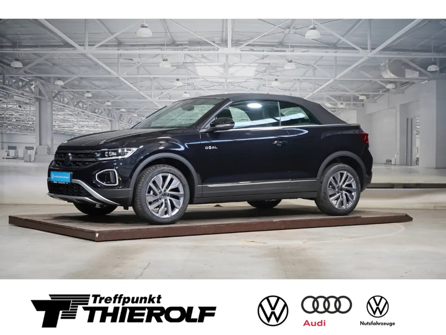 Volkswagen T-Roc Cabriolet Style 1.5 TSI GOAL KAMERA NAVI LED Schwarz - 1