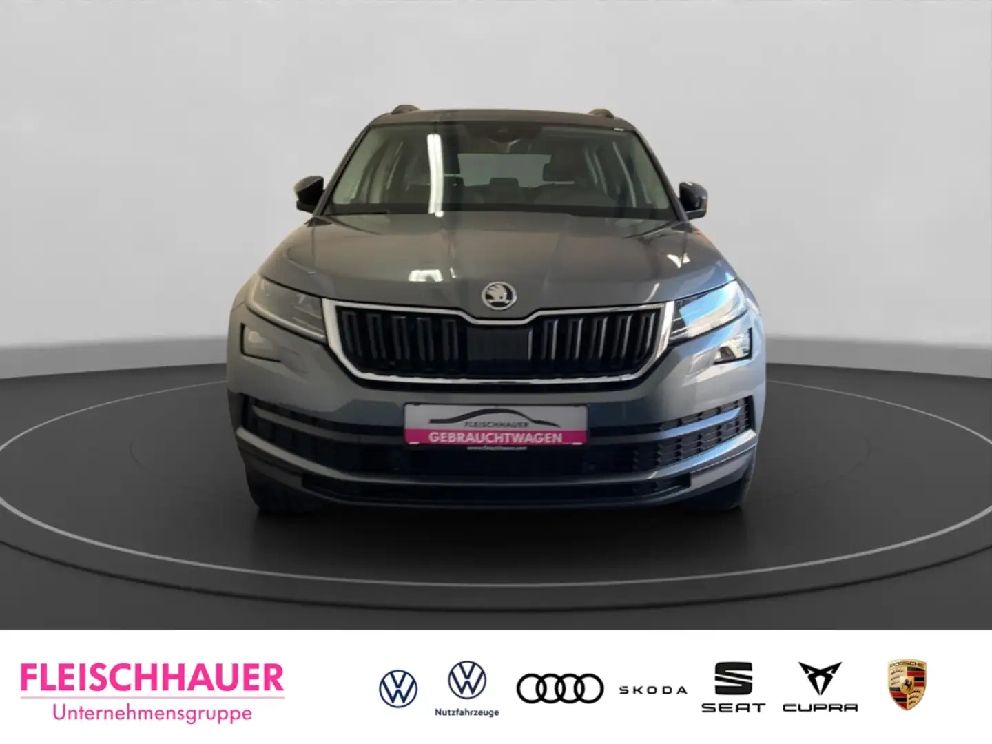Skoda Kodiaq Soleil 1.5 TSI ACT LED SHZ PDC Kamera Navi Smart-L Grigio - 2