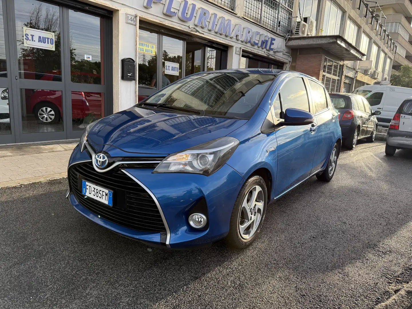 Toyota Yaris 1.5 FULL HYBRID *UNIPRO*70000 KM*TAGLIANDI!! Blu/Azzurro - 2