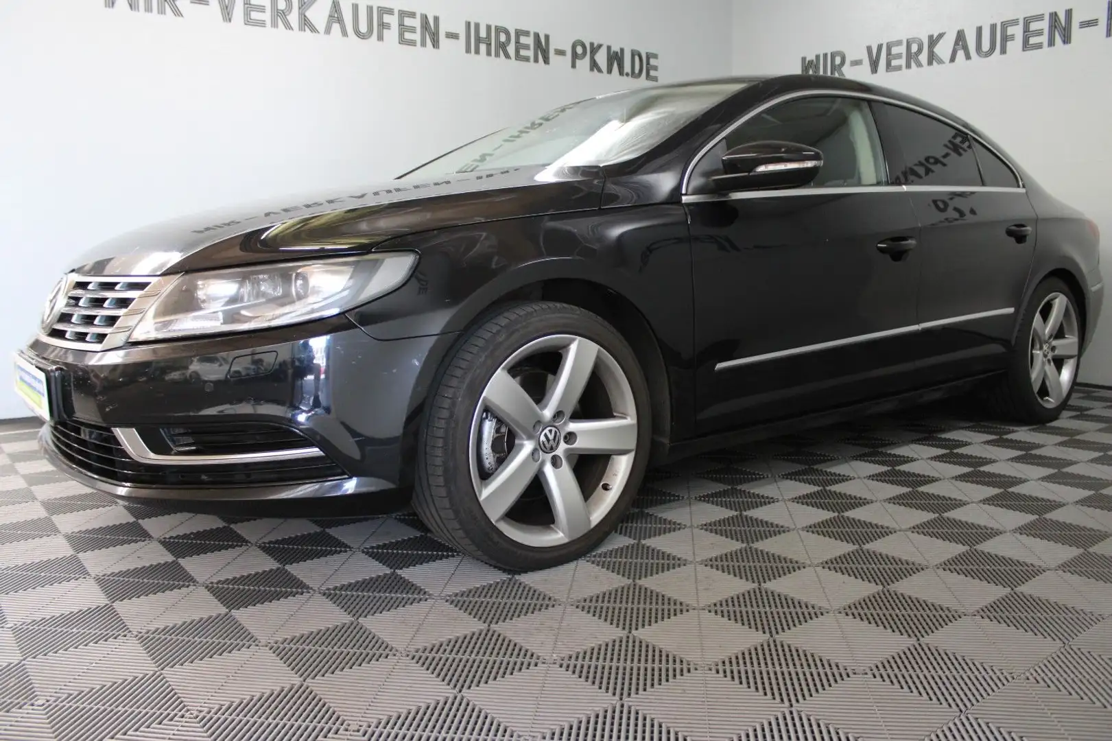 Volkswagen CC 2.0 TDI Schalter TÜV 02-27 8x Räder Schwarz - 1