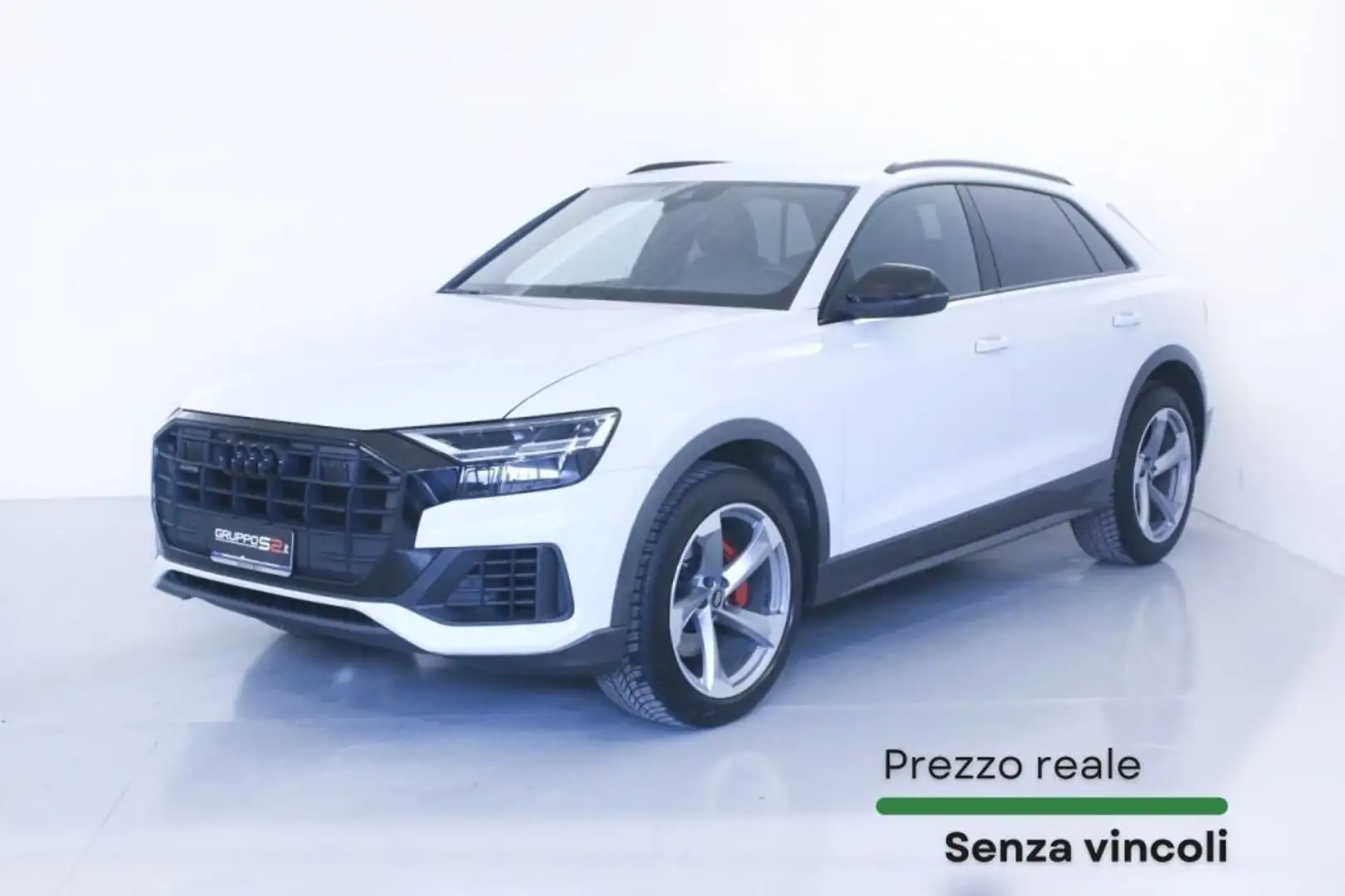 Audi Q8 50 MHD 286 CV quattro tiptronic Sport BLACK PACK Bianco - 1