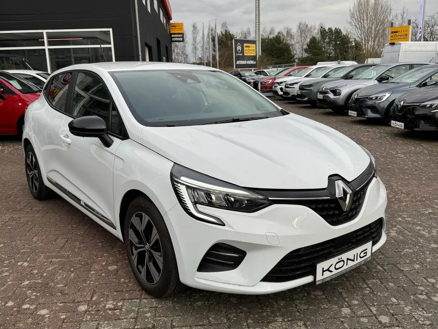 Renault Clio 1.0 SCe 65 EVOLUTION KLIMA*NAVI*SHZ*CARPLAY Weiß - 2