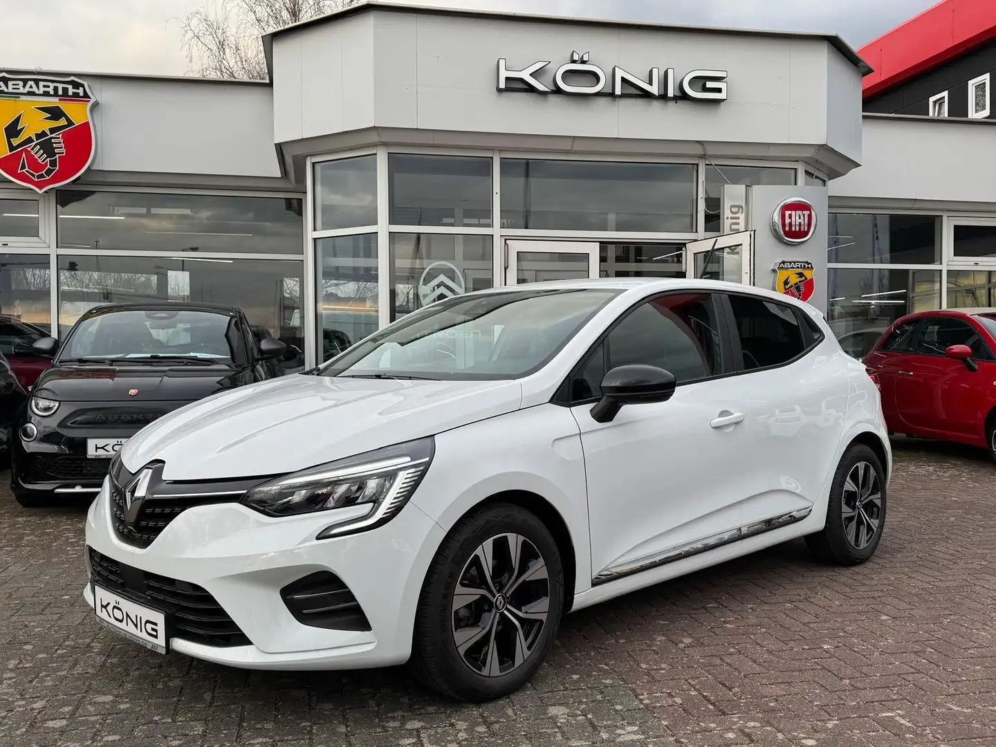 Renault Clio 1.0 SCe 65 EVOLUTION KLIMA*NAVI*SHZ*CARPLAY Weiß - 1