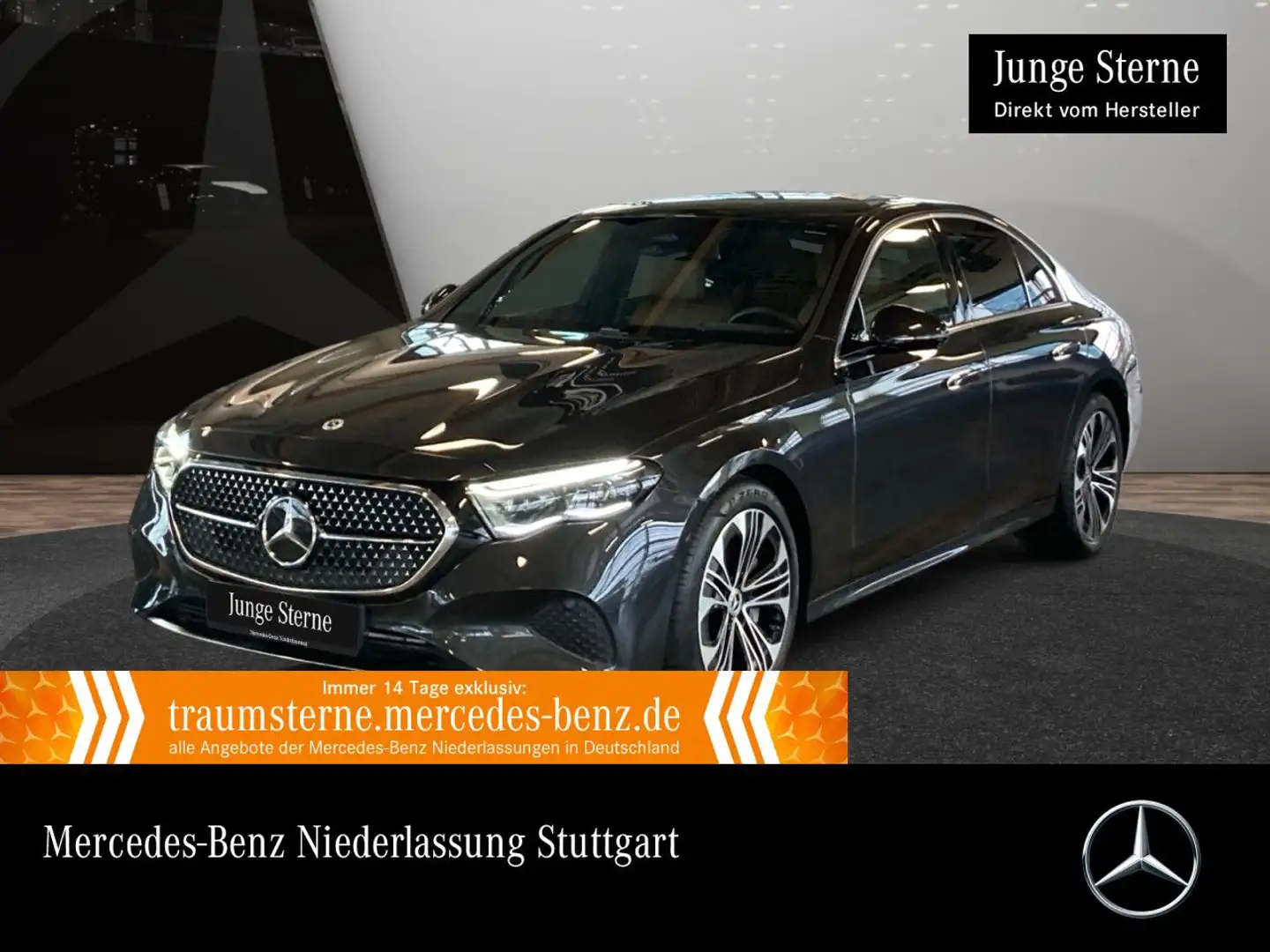 Mercedes-Benz E 450 4M Avantgarde 360° Burmester Distr. Memory Gris - 1
