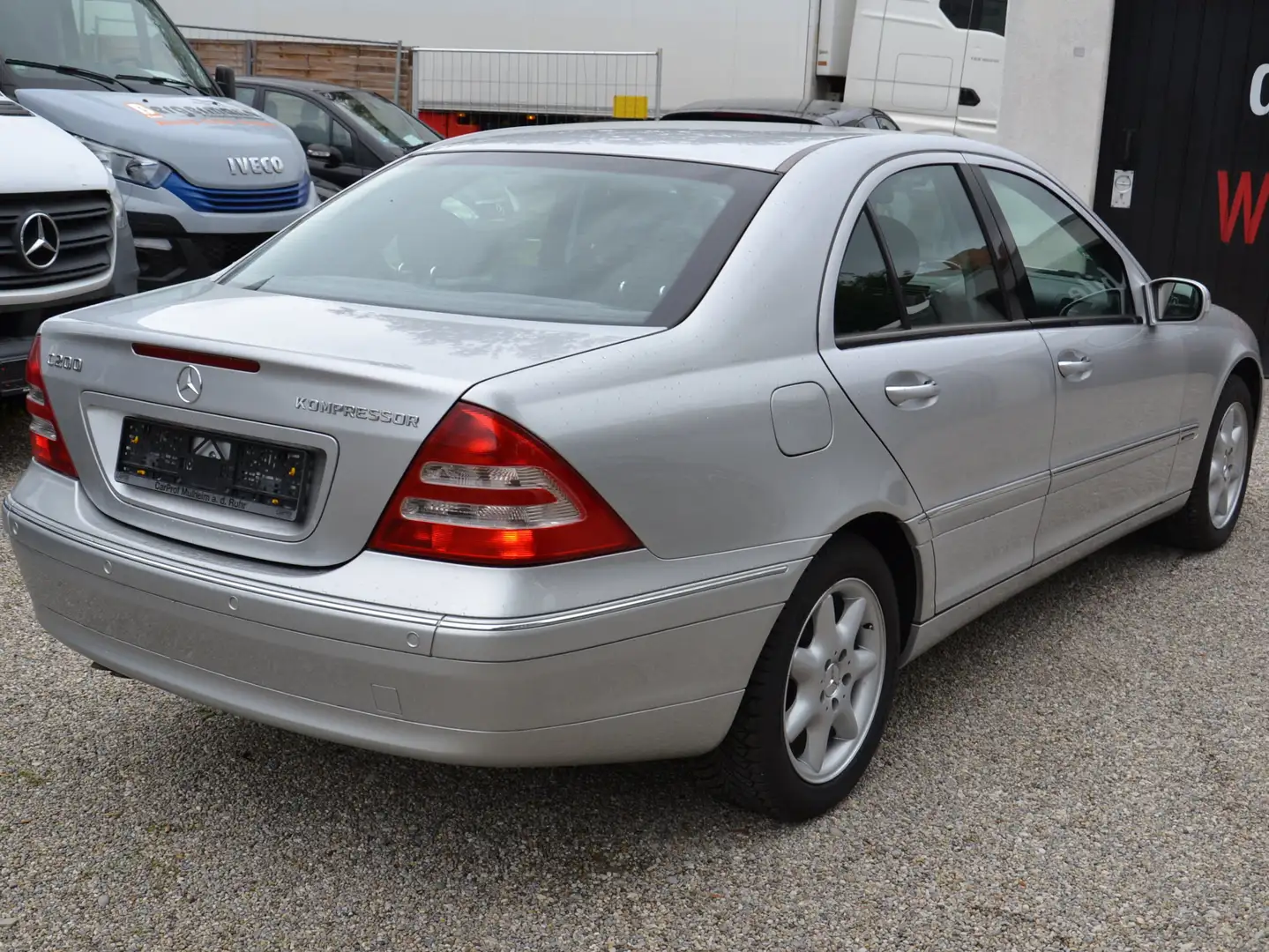Mercedes-Benz C 200 C 200 Elegance Kompressor Aut. (Steuerkette gew.) Argent - 2
