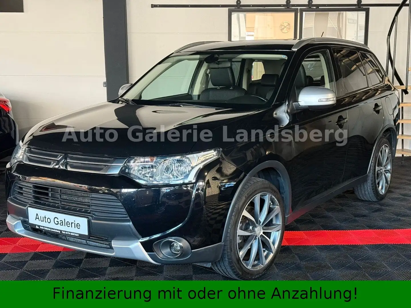 Mitsubishi Outlander 2.2 D 4WD*Diamant Edition* Klima*Navi* Schwarz - 1