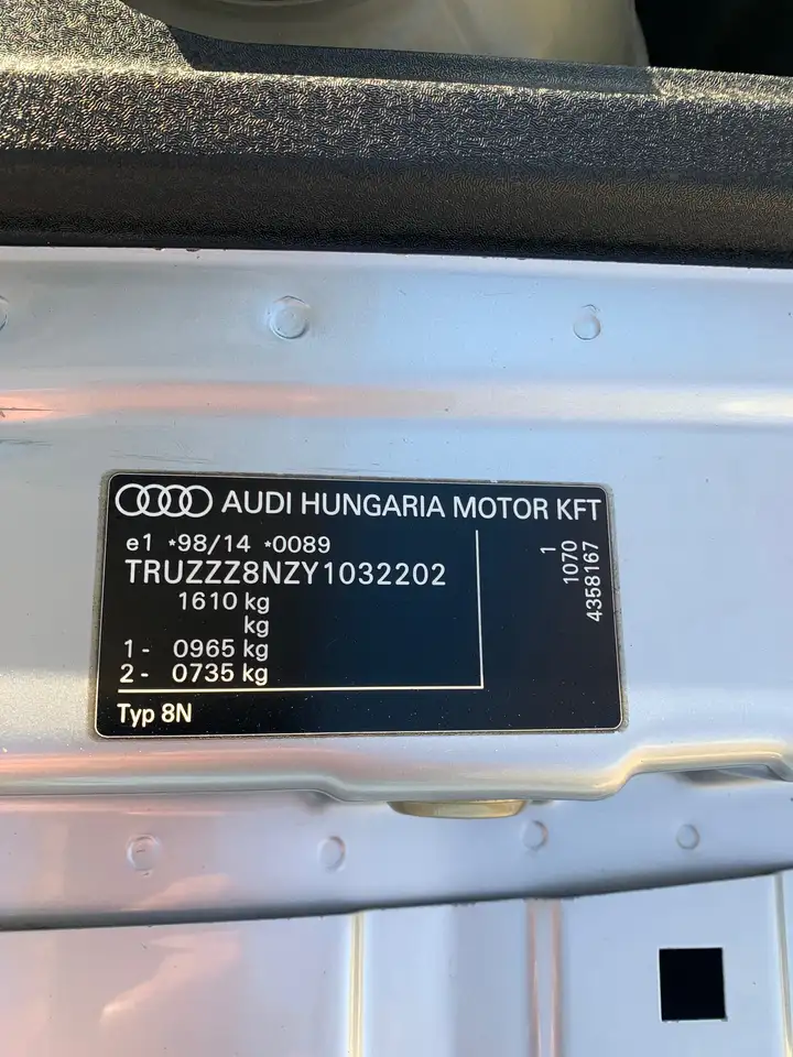 Audi TT 1.8T, foto 8