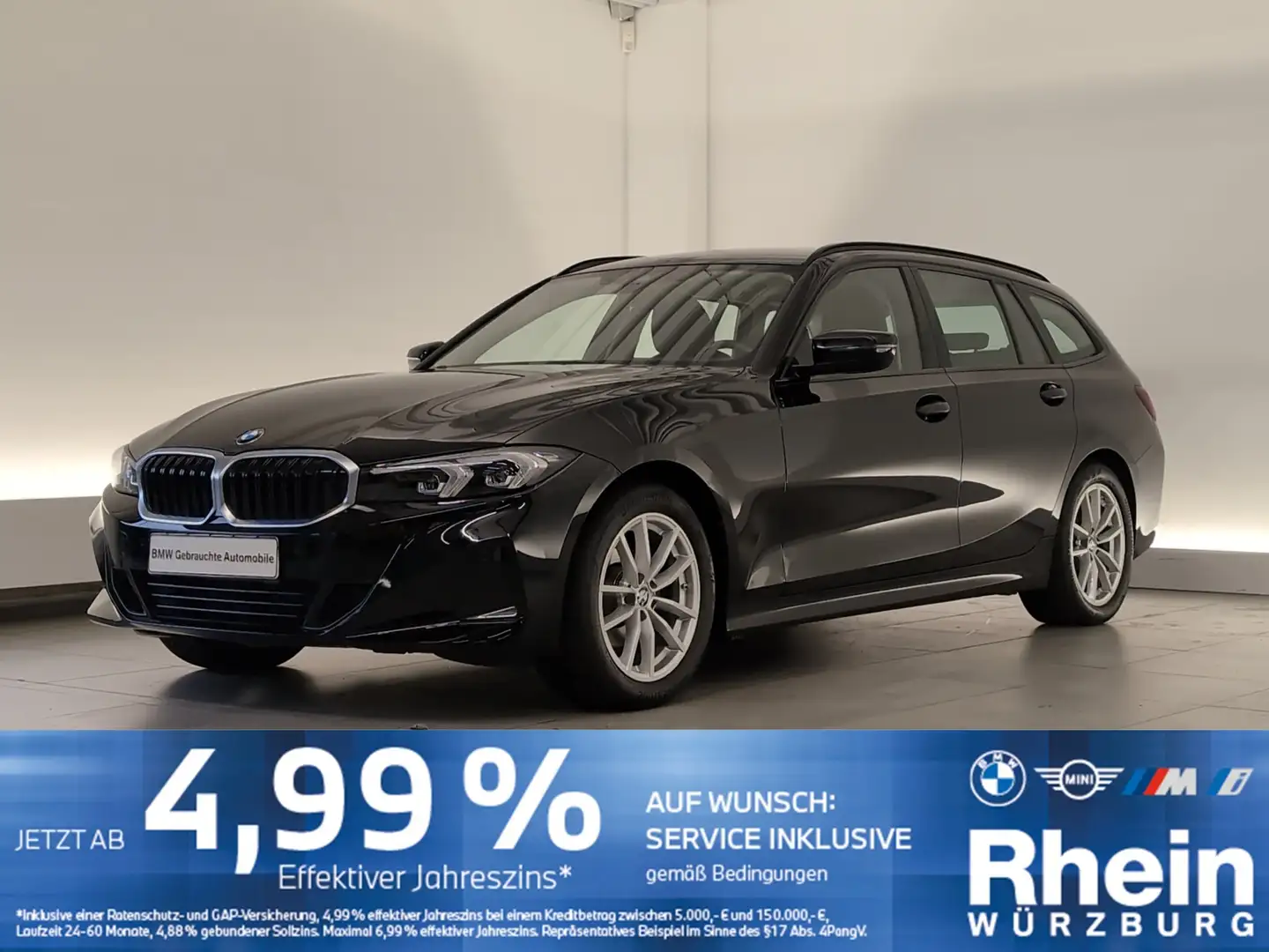 BMW 318 i Touring DAB/PDC/SHZ DAB/SHZ/PDC Schwarz - 1