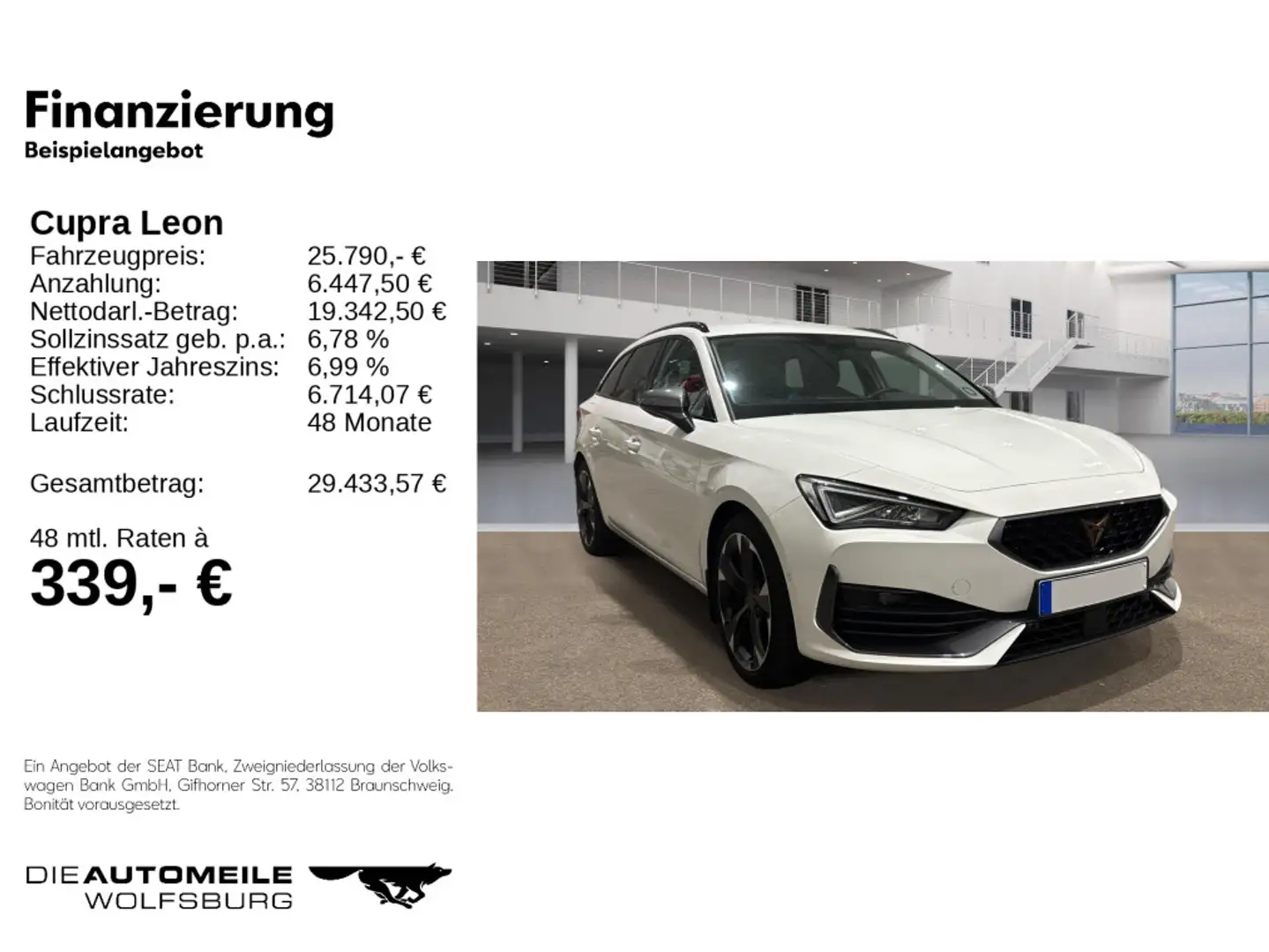 CUPRA Leon ST 1.5eTSI DSG KAMERA/SITZHZ/LED Weiß - 2