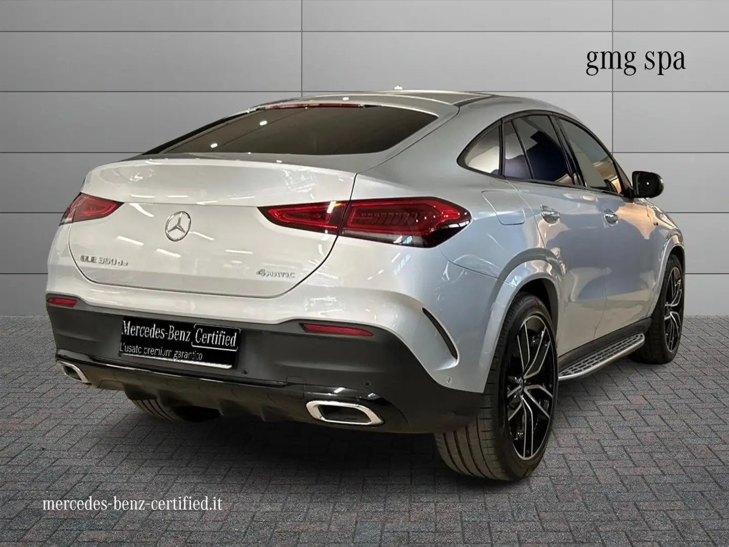 Mercedes-Benz GLE 350 GLE Coupe 350 de phev (e eq-power) Premium Pro 4m Stříbrná - 2