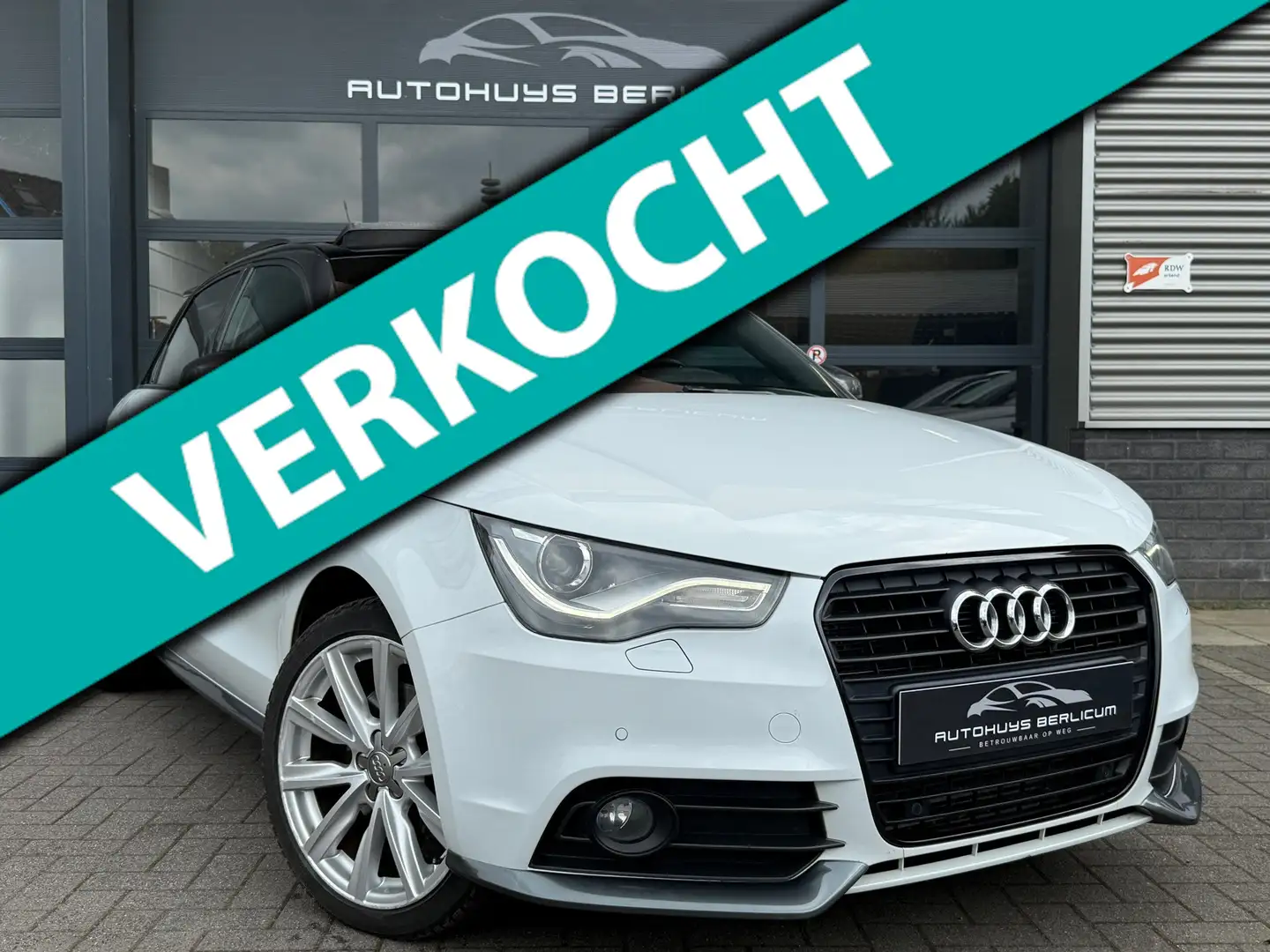 Audi A1 Sportback 1.4 TFSI Ambition|Pano|3x S-Line|Schaals Blanco - 1