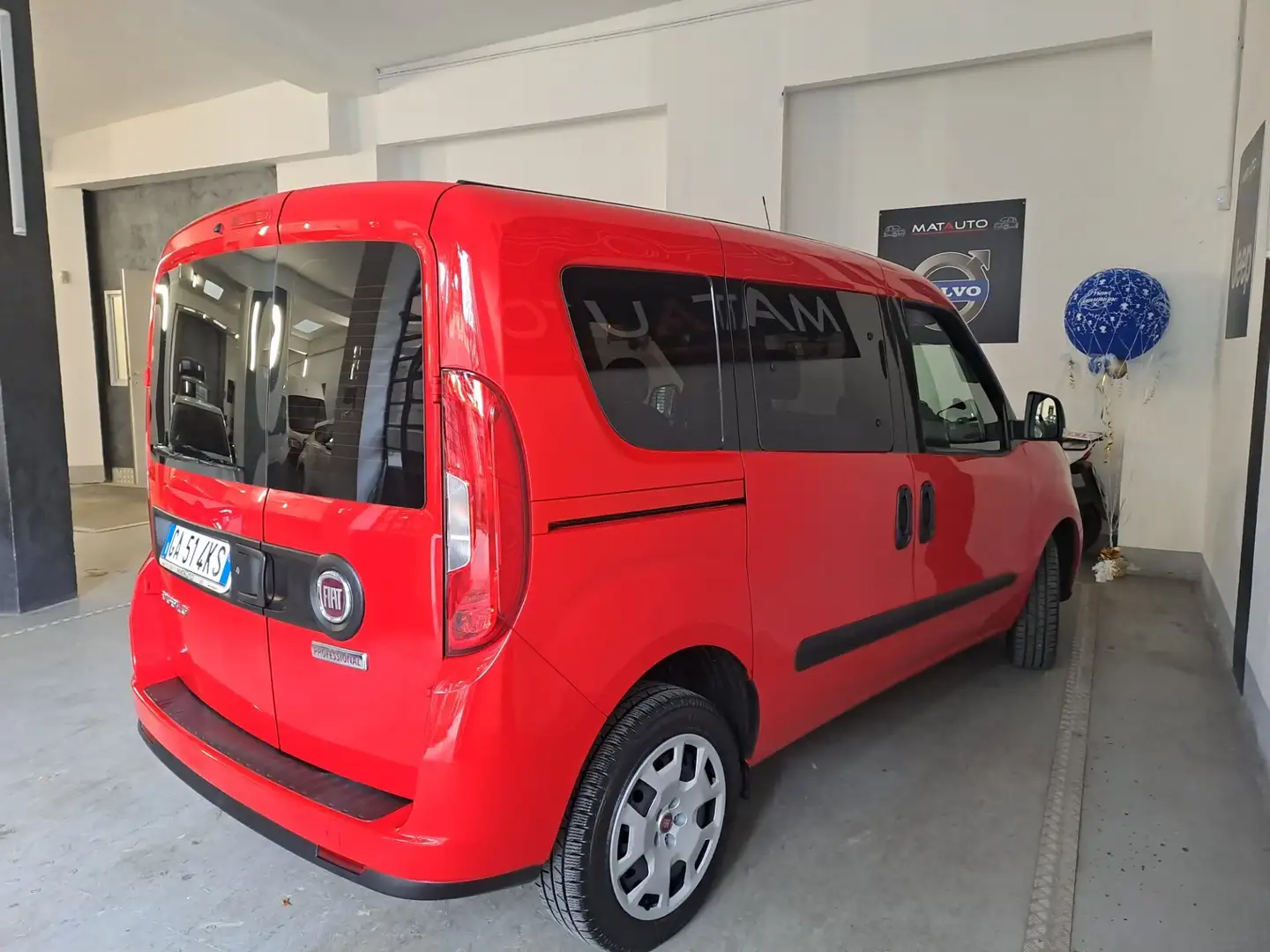 Fiat Doblo Doblò 1.3 MJT S&S PC-TN Cargo Lounge EURO 6D Rosso - 2