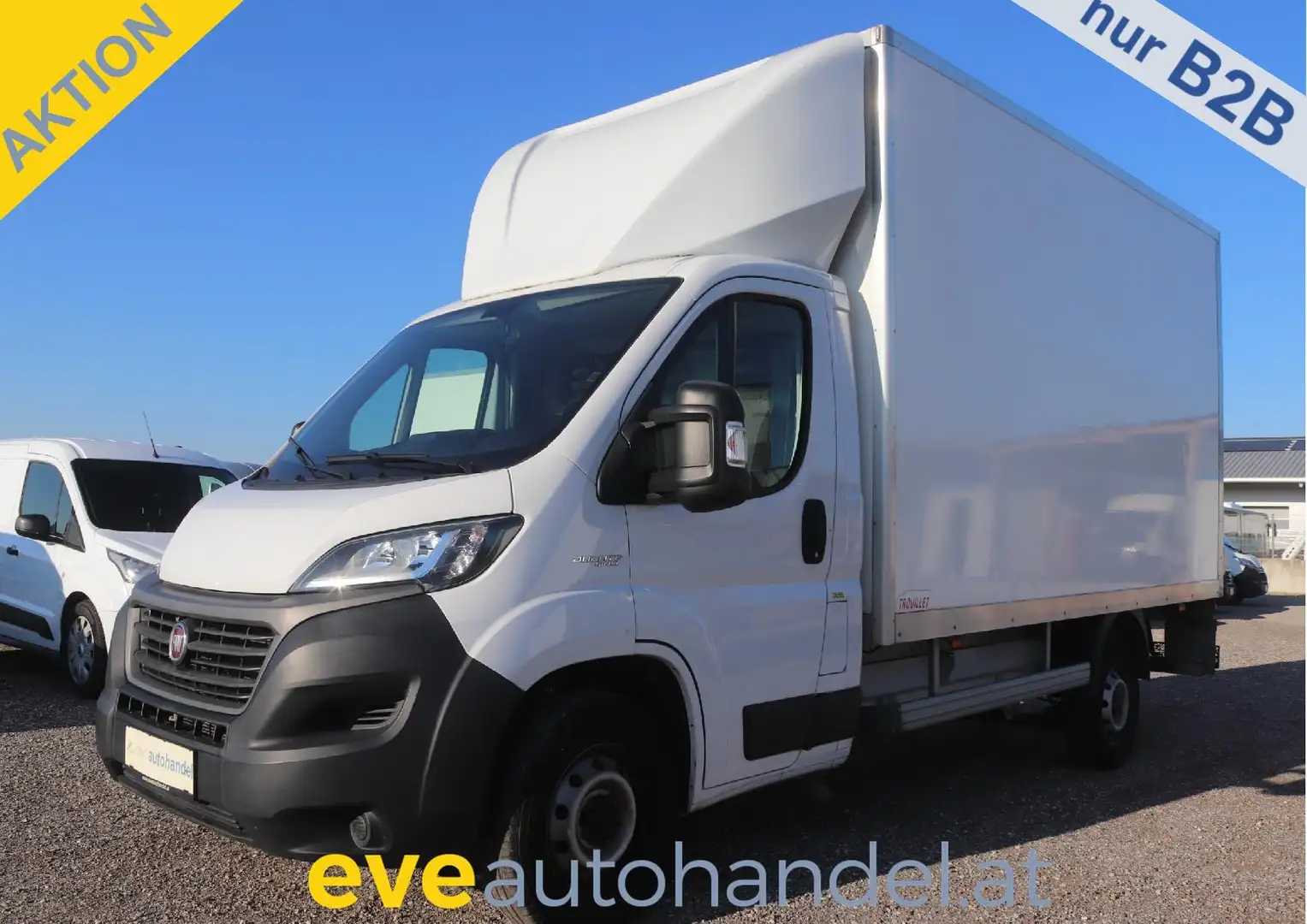 Fiat Ducato Kasten Kofferaufbau Ladebordwand NAVI KAMERA KLIMA Blanco - 1