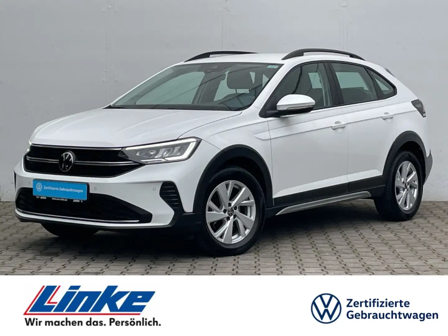 Volkswagen Taigo 1.0 TSI Life LED/App-Connect/PDC/Klima Weiß - 1