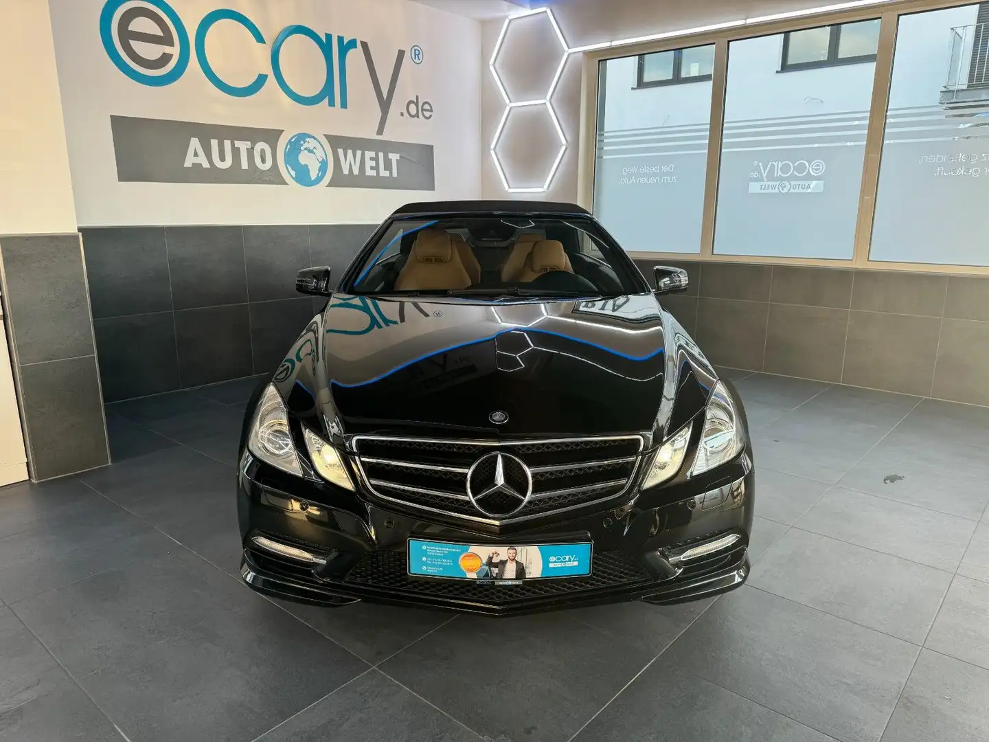 Mercedes-Benz E 250 E-Klasse*Cabrio*CDI*AMG-Line*Leder Nappa* Schwarz - 2