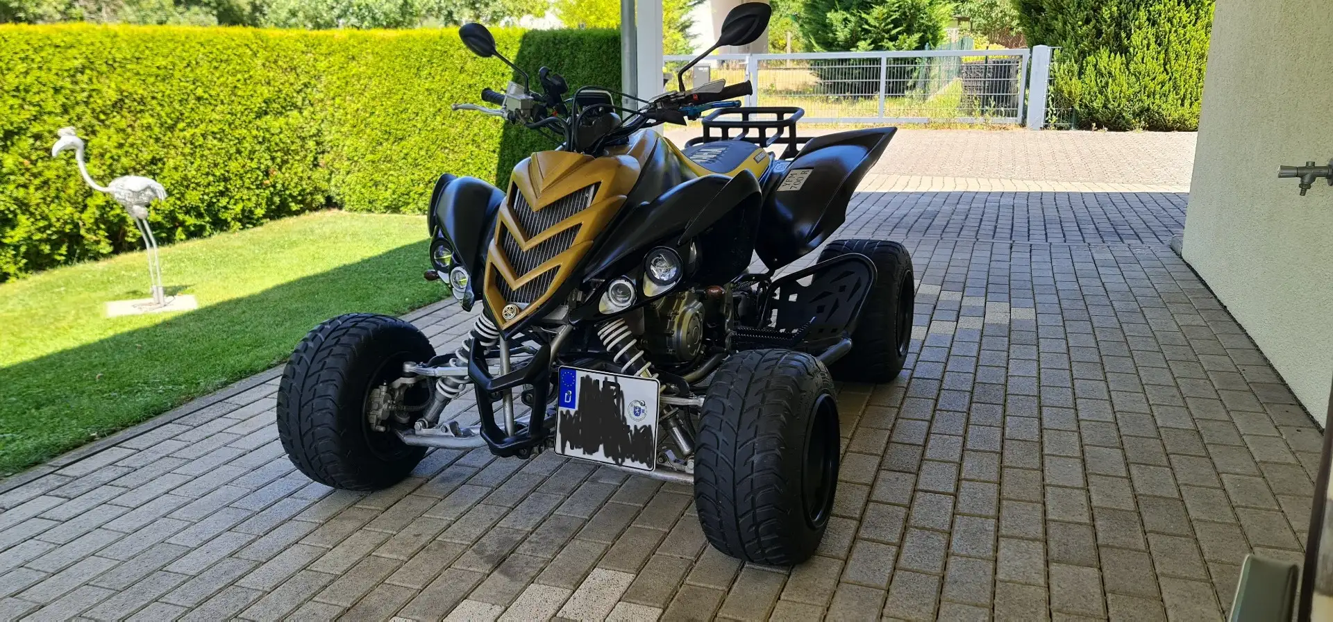 Yamaha Raptor 700 YFM R Noir - 1