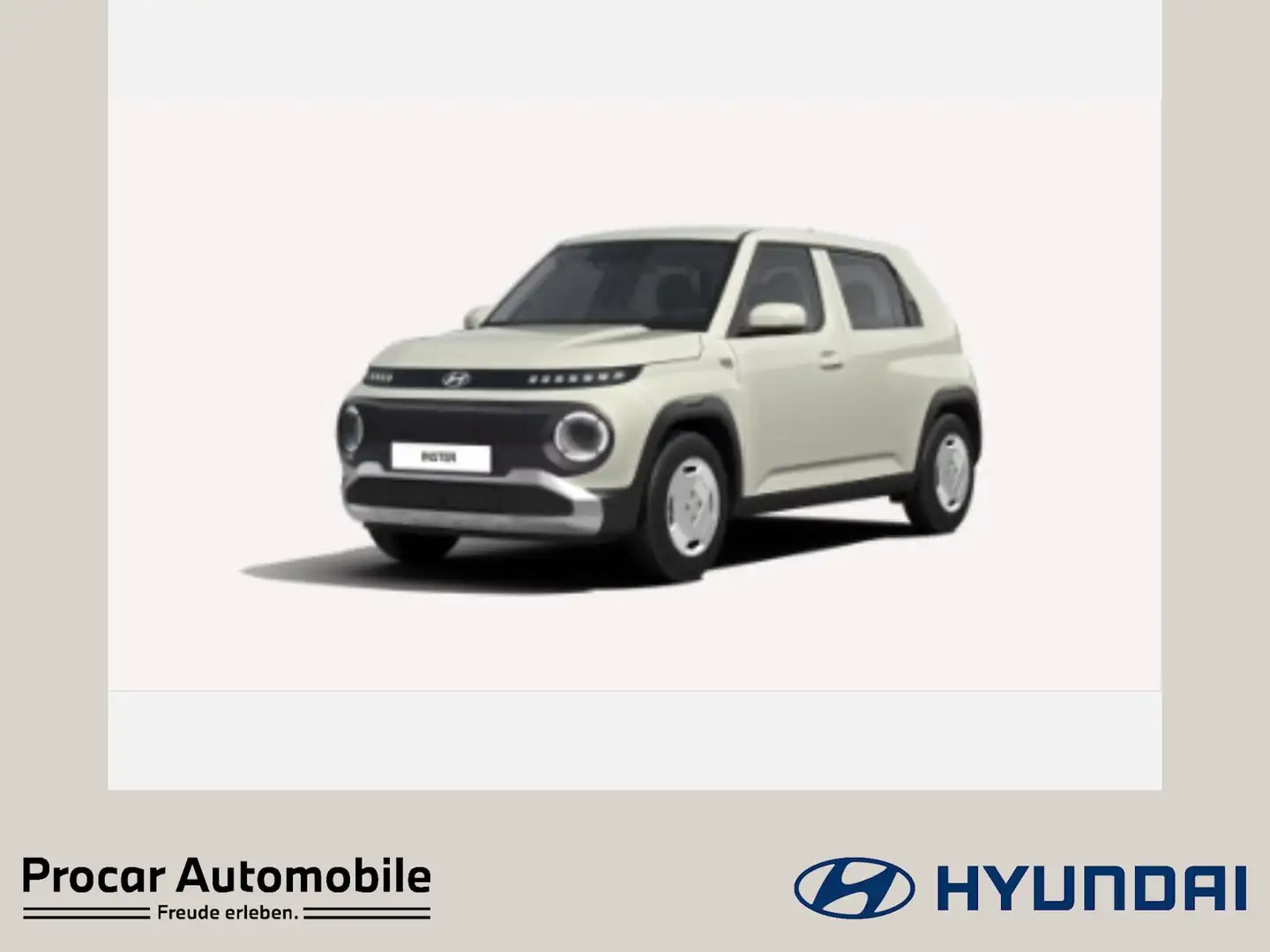 Hyundai Inster Elektro 71 kW FWD Select // Ausstattung  individue Beige - 1