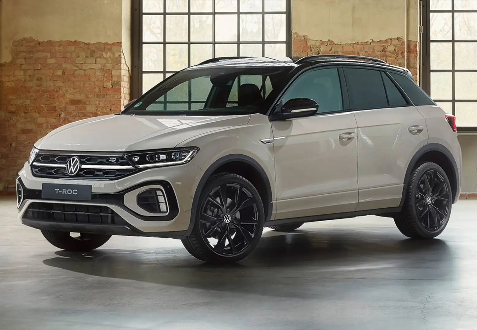 Volkswagen T-Roc 1.5 TSI Advance R-Line Schwarz - 1